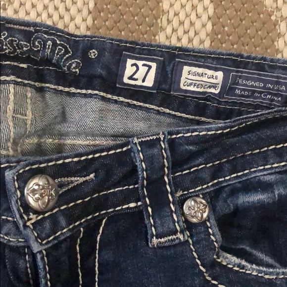 Miss Me Cuffed Capri - Picture 5 of 5